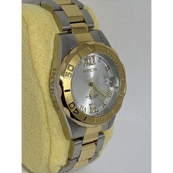 Invicta Pro Diver 12852 Women's Stainless Steel Analog Dial Quartz Watch NI12 - Picture 5 of 12